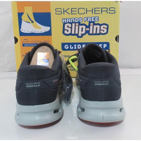 Men\'s Skechers Slip Ins Go Walk Glide Step 2.0 Zalor Sneakers Navy / Red 10.5 main image 6